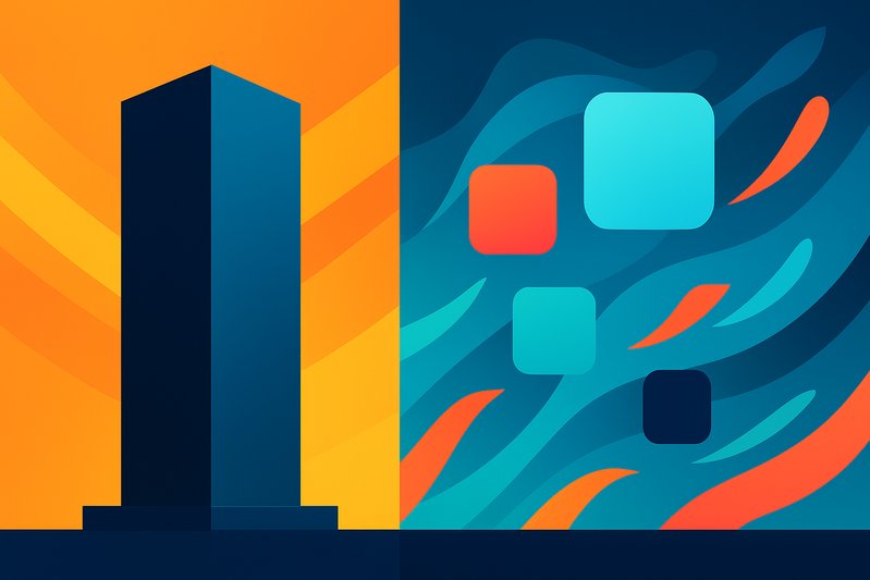 El auge de los monolitos modulares y los microservicios