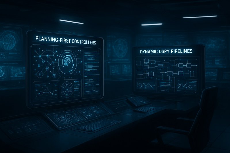 Post-ReAct Agents Set the Pace: Planning-First Controllers, DSPy Pipelines, and Robust Browsing Define 2026 Roadmaps