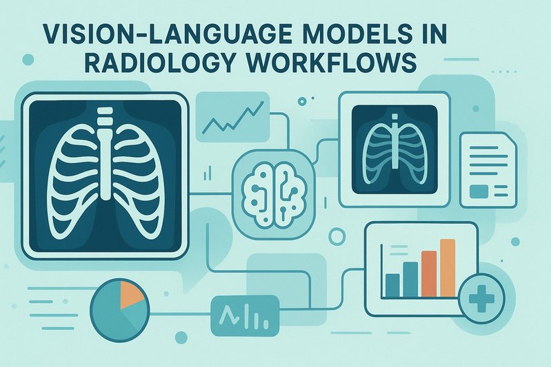 Vision–Language Report Generators Enter Radiology Workflows